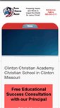 Mobile Screenshot of clintonacademy.org